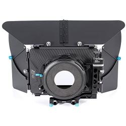 Fotga DP500III 4x4 DSLR Swing-Away Matte Box w/Donuts for 15mm Rail Rod System for Sony A7 A7R A7S II III A9 A6300 A6500 GH5/5S Canon 5D 6D 7D II III IV D850 BMPCC 4K 6K DSLR Video Cinema Camera