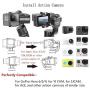 Hohem iSteady Pro3-Axis Gimbal Stabilizer for Gopro Gimbal stabilizer GoPro Hero 6/5/4/3,DJI OSMO Action, Sony RX0 / SJCAM/YI Cam with Function of Motion Time Lapse