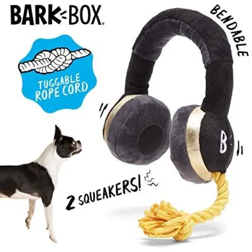 Barkbox Dog Rope Toys | Durable Plush Toys for Active Chewers | Tough Tug and Fetch Toys for Small/Medium/Large Dogs