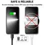 JIMROZ iPhone Charger, MFi Certified Lightning Cable 3 Pack 10ft Nylon Braided Fast Charging Sync Cord Compatible with iPhone 11 Pro Max XS XR X 8 7 6s 6 Plus 5 5s, iPad, iPod and More, Black