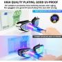 Focevi Swimming Goggles for Men/Women, Polarized Anti-Glare Anti-Fog UV Protection Mirrored Wide Vision Adult Swim Goggles, Boys/Girls/Junior/Teenagers/Youth Swim Googles, Swimming Glasses and Gear