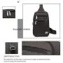 SEPTWOLVES Sling Casual Daypack,Lightweight Waterproof Chest Bag for Men Women Boys SEPTWOLVES Sling Casual Daypack,Lightweight Waterproof Chest Bag for Men Women Boys