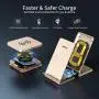 CHOETECH Wireless Charger (2 Pack),Qi-Certified 10W Max Fast Wireless Charging Pad Stand Bundle Compatible iPhone SE 2020/11/11 Pro/11 Pro Max/XS Max/XS/X, Samsung Galaxy S20+/Note 10, AirPods Pro