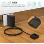 MoKo Fitbit Blaze Charger, Replacement Charger Charging Cradle Dock Adapter, USB Charging Cable, for Fitbit Blaze Fitness Smartwatch, Black MoKo Fitbit Blaze Charger, Replacement Charger Charging Cradle Dock Adapter, USB Charging Cable, for Fitbit Blaze Fitness Smartwatch, Black