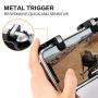 Mobile Game Controller,SKYEOL Mobile Gaming Trigger- Upgrade Version 2000mAh with PUBG 4-in-1 Gamepad, Gaming Trigger, Phone Cooling Fan and Emergency Charging Bank for Android & iOS