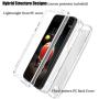 AMENQ Case for LG Aristo 2/LG Tribute Empire/LG Tribute Dynasty/LG Rebel 3 L158VL/LG Rebel 4 LTE, Full Body TPU and PC Armor Clear Protective Phone Cover (Crystal Clear)