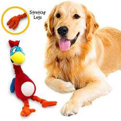 Pet Craft Supply Jiggle Giggle Funny Giggling Sound Wiggly Shaking Tug Fetch Soft Chew Plush Dog Toy