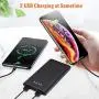 Portable Charger 10000mAh, Power Bank 【2-Pack】 Ultra-Slim External Battery Charger Dual USB Lighter Backup Pack Phone Charger for iPhone 11, Galaxy S9, Pixel 3, Android Phone, iPad and Tablet etc