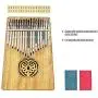 ammoon Kalimba 17 key Thumb Piano Solid Wood Finger Piano with Carry Bag Tuning Hammer AKP-17L ammoon Kalimba 17 key Thumb Piano Solid Wood Finger Piano with Carry Bag Tuning Hammer AKP-17L
