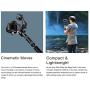EVO Rage Gen2 Camera Stabilizer for DSLR or Mirrorless Cameras, Works with Sony, Panasonic and Most Cameras 0.75 to 5.5lbs, 1 Year US Warranty and Tech Support