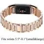 Valchinova Fitbit Charge 2 Band with Bling Rhinestone Adjustable Metal Fitbit Charge 2 Strap Bracelet Replacement Black Silver Rose Gold (Rose Gold) Valchinova Fitbit Charge 2 Band with Bling Rhinestone Adjustable Metal Fitbit Charge 2 Strap Bracelet Replacement Black Silver Rose Gold (Rose Gold)