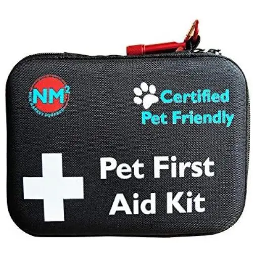 Pet First Aid Kit for Dogs & Cats | 45 Piece First Aid Bag for Pets, Animals | Perfect for Travel Emergencies with Pet First Aid Guide Book and Instructions | Certified Pet Friendly Pet First Aid Kit for Dogs & Cats | 45 Piece First Aid Bag for Pets, Animals | Perfect for Travel Emergencies with Pet First Aid Guide Book and Instructions | Certified Pet Friendly