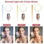 8" Selfie Ring Light with Stand & Cell Phone Holder for Live Stream/Makeup, Beemoon Mini Desk Led Camera Ringlight for YouTube Video/Photography Compatible with iPhone Xs Max XR Android (2020 Version) 8" Selfie Ring Light with Stand & Cell Phone Holder for Live Stream/Makeup, Beemoon Mini Desk Led Camera Ringlight for YouTube Video/Photography Compatible with iPhone Xs Max XR Android (2020 Version)