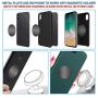 Pops Sticky Adhesive Replacement for Car Mount, Volport 6 Pack 3M Dots VHB Sticker Pads Double Sided Tape for Socket Base and Magnetic Dashboard Cell Phone Holder with 2 Pack Round Metal Plate Discs