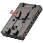 JTZ DP30 Camera Cage with Universal 15mm Rail Rod Baseplate Rig+4×4" Carbon Fiber Matte Box+Follow Focus+Power Supply (LE Version) for Canon Cinema EOS C100 C300 C500 Mark II 2 Video Cameras
