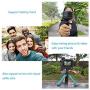 Taisioner Mini Selfie Stick Tripod Kit Two in One for GoPro Action Camera and Cell Phone Accessories
