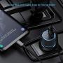 Rapid Type C Car Charger, Compatible for Google Pixel 4a/4/3a/3/2/XL, Samsung Note 20/S20/Plus/S10 Fast USB C PD Car Charger with 3ft Cable, 18W Power Delivery &Quick Charge 3.0 Car Adapter-Black