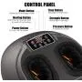 Arealer Foot Massager Machine with Heat, Shiatsu Foot Massagers with Remote Control & LCD Display, 5 Mode with Air Compression, Kneading Foot Massage for Blood Circulation & Plantar Fasciitis Arealer Foot Massager Machine with Heat, Shiatsu Foot Massagers with Remote Control & LCD Display, 5 Mode with Air Compression, Kneading Foot Massage for Blood Circulation & Plantar Fasciitis