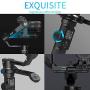 FeiyuTech AK4500 3-Axis Gimbal Stabilizer for DSLR Camera Canon EOS 80D 5D Mark Ⅳ 6D Mark Ⅱ, Sony a9 Full Frame Mirrorless, Sony A7R, A7S, A6300,A6400