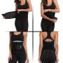 Abahub Waist Trimmer Ab Belt for Women & Men, Stomach Wrap Premium Waist Trainer