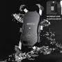 Waterproof Motorcycle Phone Holder Wireless Charger and USB 3.0 Quick Charge Phone Mount 2 in 1 360 Rotation Fit 22-32mm Handlebar or Rear-View Mirror 12-24V Vehicles