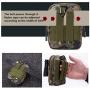 Waist Pack Fanny Pouch Bag Womens Mens Waterproof EDC MOLLE Pack Large Backpack Attachments Tactical Belt Pouch for Hiking Fishing Mountaineering Climbing Jogging Walking Hiking Cycling Gifts