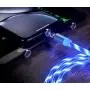 LED Flowing Magnetic Phone Charging Cable