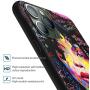 XIX iPhone 11 Case African American Afro Girls Women Slim Fit Shockproof Bumper Cell Phone Accessories Thin Soft Black TPU Protective Apple iPhone 11 Cases (01)