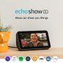 Echo Show 5 -- Smart display with Alexa – stay connected with video calling - Charcoal