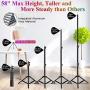 Ring Light with Tripod Stand and Phone Holder,Uhans Cell Phone Tripod with 10 Inch RGB LED Colors Circle Light for Makeup Photography Video Shooting TIK Tok Lights Compatible with Almost Smartphone