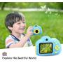 Best Birthday Gifts for Boys Age 3-8,OMWay Kids Digital Video Camera for Boys,Toys for Boys 4 5 6 7 8 Year Old,8MP HD Camcorders,Blue(32GB SD Card Included).