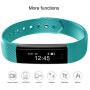 EiffelT Fitness Tracker, Activity Health Tracker with Sleep Monitor Smart Band for Andorid or iOS Smartphones