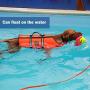 Vivifying Dog Check Cord, 20FT/6M Floatable Long Dog Training Rope with Handle for Beach, Lake