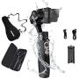 Hohem iSteady Pro 3, 3-Axis Handheld Gimbal Stabilizer for Action Cameras GoPro Hero 8/7/6/5/4/3 DJI OSMO Action Insta360 One R Sony RX0 YI Cam, GoPro Control 12hrs Battery Life