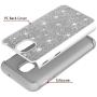 Galaxy J7 Refine/J7 2018/J7 Star/J7 Top/J7 Aura/J7 Aero/Crown/Eon Glitter Case,Luxury Glitter Sparkle Bling Case,Hybrid PC Silicone Faux Leather Cover,Dual Layer Armor Protective Phone Case Gray