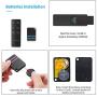 WONYERED Key Finder Key Tracker Wireless RF Item Locator 6-in-1 Anti Lost Wallet Finder Remote Control Anything Finder with 1 RF Transmitter and 6 Receivers for Key Purse Pet Cell Phone Mini Item