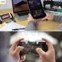 Mobile Kings - Mobile Game Controller for pubg Mobile Controller, White Durable Cellphone Triggers, Fits 5.3in-7in Wide Phones, Compatible with iPhone & Android Mobile Kings - Mobile Game Controller for pubg Mobile Controller, White Durable Cellphone Triggers, Fits 5.3in-7in Wide Phones, Compatible with iPhone & Android
