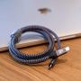 USB C to USB C 3.1 Gen 2 Cable (10 Gbps-3.3Ft) USB C Video Cable, ANDNOVA USB Type C PD 100W 5A Fast Charging Compatible with MacBook Air Pro SSD, 4k 60Hz 2k 165Hz 144Hz 120Hz Display Monitor