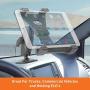 iBOLT TabDock Bizmount AMPs - Heavy Duty Drill Base Mount for All 7" - 10" Tablets (iPad, Samsung Tab) for Cars, Desks, Countertops: Great for Commercial Vehicles, Trucks, Schools, and Businesses