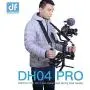 DIGITALFOTO DH04 Pro Z Axis Flexiable Detachable Damping Spring Dual Handle Grip with Strap Compatible for ZHIYUN Crane 2/Crane 3S Weebill S/Lab MOZA Air 2 FEIYU DJI Ronin S/SC Gimbal
