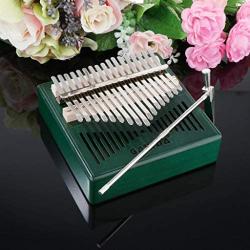 F Fityle Kalimba Thumb Piano for Kids Piano,Karimba Musical Instruments,Music Gifts for Men,Musical Gifts for Adult Son,With Finger Piano Bag Green