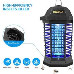 HEMIUA Bug Zapper for Outdoor and Indoor, Electronic Mosquito Zapper for Home, Garden