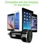 Car Charger, 48W 6A Dual-Port QC 3.0 Fast USB Car Charger Adapter Compatible for Galaxy S10+ Note 10, iPhone 11 Pro XS Max iPad Pro, Moto, LG, Pixel, OnePlus, Huawei and More.[2Pack]