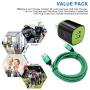 AndHot 2.1A USB Charging Block Brick Box Cube with 6ft Type C Fast Charging Charger Cable Compatible with LG Stylo 5/4 G8 V50, Moto G8 G7 Power Play G6 Plus Z4 X5, Google Pixel 4 3a 2 XL, OnePlus 7 6T