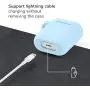 Airpods Case, GMYLE Silicone Protective Shockproof Wireless Charging Airpods Earbuds Case Cover Skin with Keychain kit Set, Women Girls Men, Compatible for Apple AirPods 2 & 1 – Sky Blue Airpods Case, GMYLE Silicone Protective Shockproof Wireless Charging Airpods Earbuds Case Cover Skin with Keychain kit Set, Women Girls Men, Compatible for Apple AirPods 2 & 1 – Sky Blue