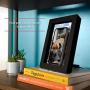 Twelve South PowerPic | Picture Frame Stand with Integrated 10W Qi Charger for iPhone/Wireless Charging Smart Phones (Black)