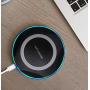 Wireless Charger, 5W, 7.5W, 10W Portable High Speed Universal Intelligent Induction Ultra-Thin Lightweight Fast Charger Compatible with iPhone, Samsung and Other Qi-Enabled Devices (No AC Adapter)