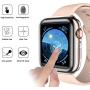 Henva Compatible with Apple Watch Case 38mm Series 3, Series 2, Series 1, Overall Protective Case Ultrathin TPU Cover Compatible for iWatch 38mm Series 3 2 1, 3 Pack, Clear
