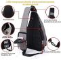KAKA Sling Bag Crossbody Backpack Antitheft Waterproof Shoulder Bag for Men Women.