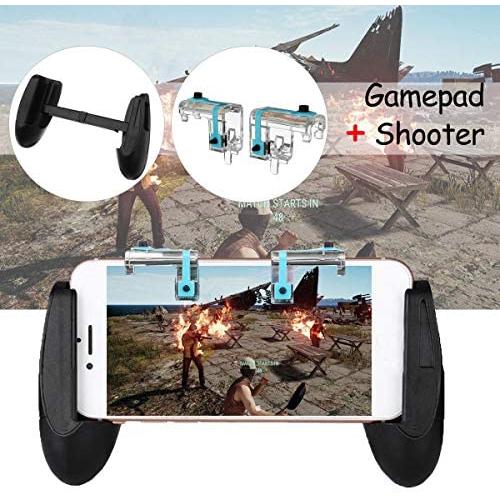 FidgetFidget Mobile Smartphone Controller Gamepad Joystick Handle + Shooter Trigger for PUBG